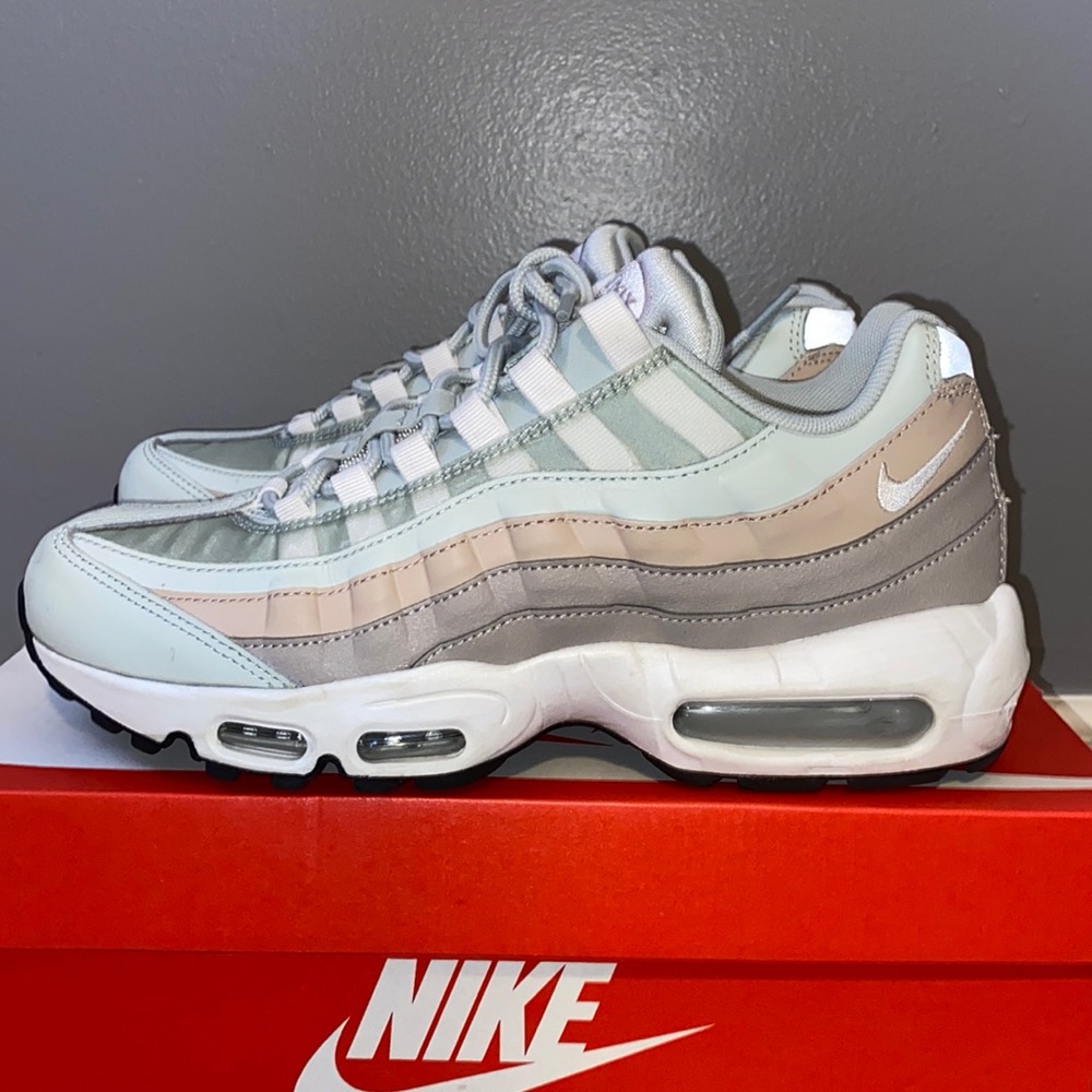 Air max 95 light silver/white